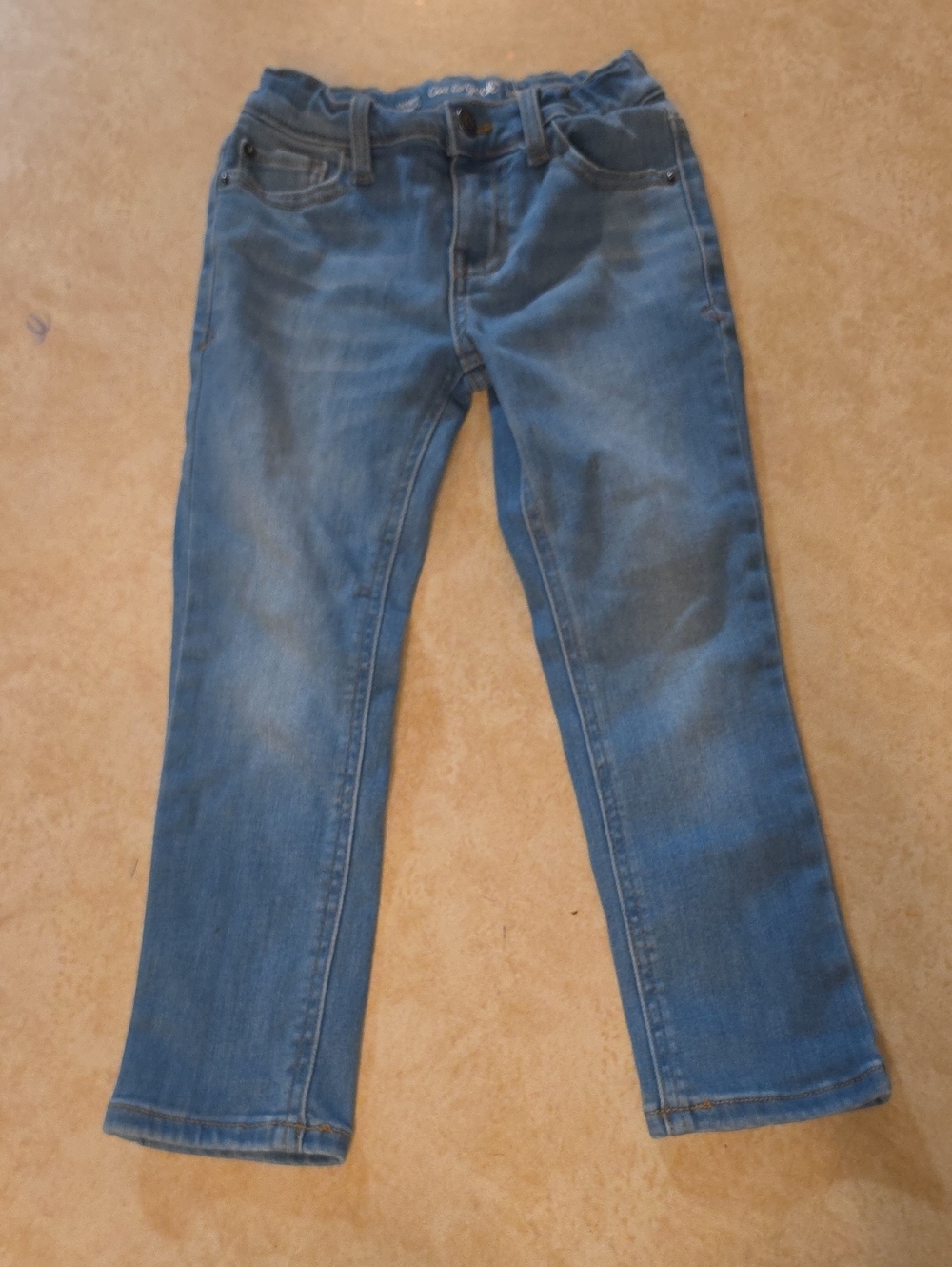 Boys Straight-Leg Denim Jeans - Blue